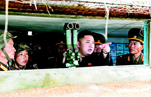 金正恩：有一點(diǎn)火花濺入領(lǐng)土 就將進(jìn)行統(tǒng)一圣戰(zhàn)