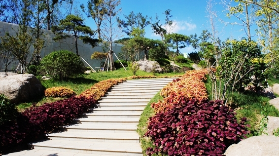 世園會內(nèi)景曝光:繁花似錦 鳥鳴婉轉(zhuǎn)