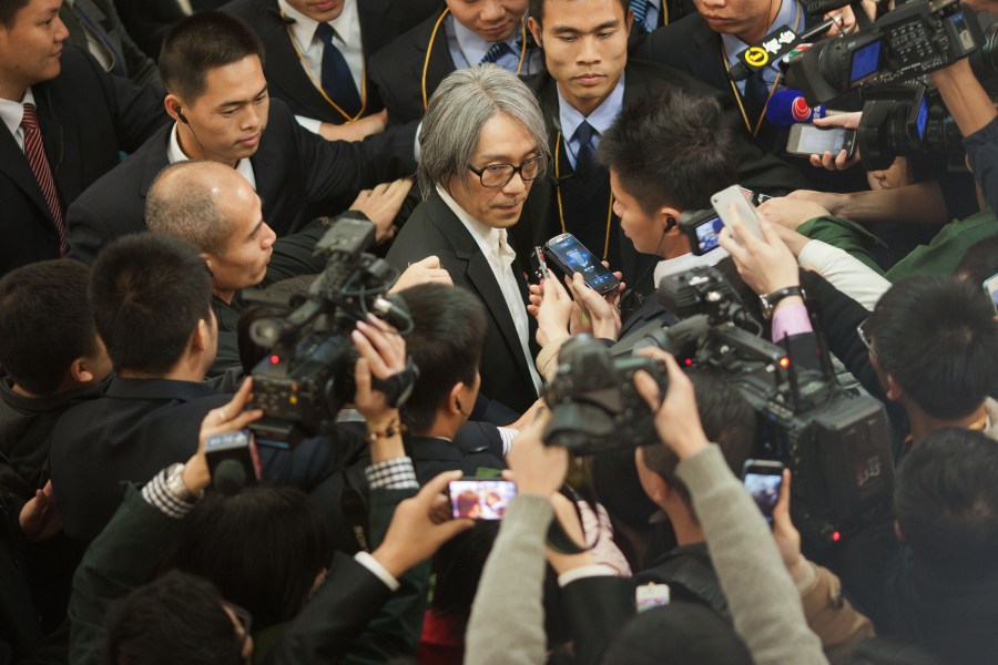 兩會上的明星委員派頭十足