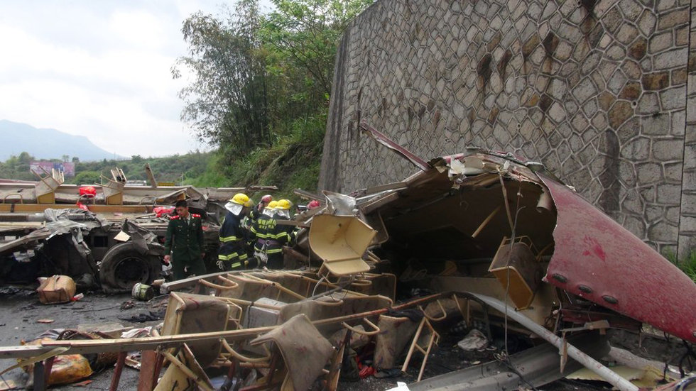 事故現(xiàn)場。 