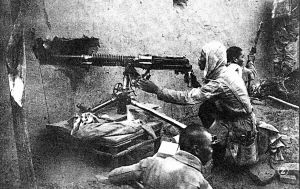 我冀中軍區(qū)第17團一部反擊敵人的“掃蕩”。