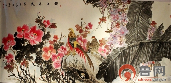 農(nóng)民成為專業(yè)畫家作品遠(yuǎn)銷國(guó)外